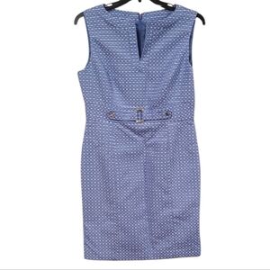 Chelsea Rose Blue Sleeveless Knee Length Dress sz 12